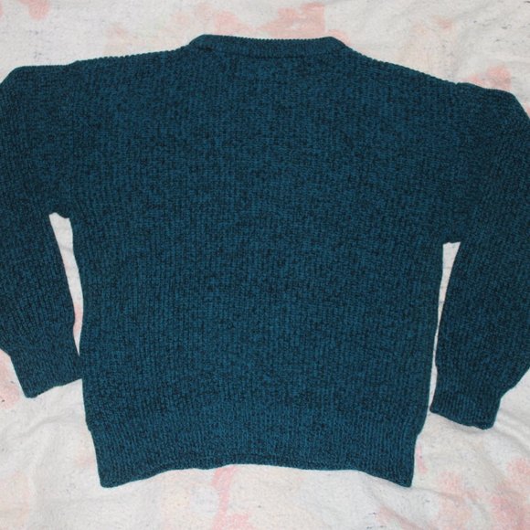 Trent Men's Dark Green Pullover Long Sleeve Sweater Size Large - Picture 7 of 9